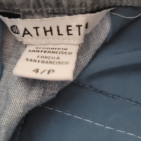 Athleta Light Blue Joggers Sz 4 W 29 R 11 L 23 - Picture 5 of 6
